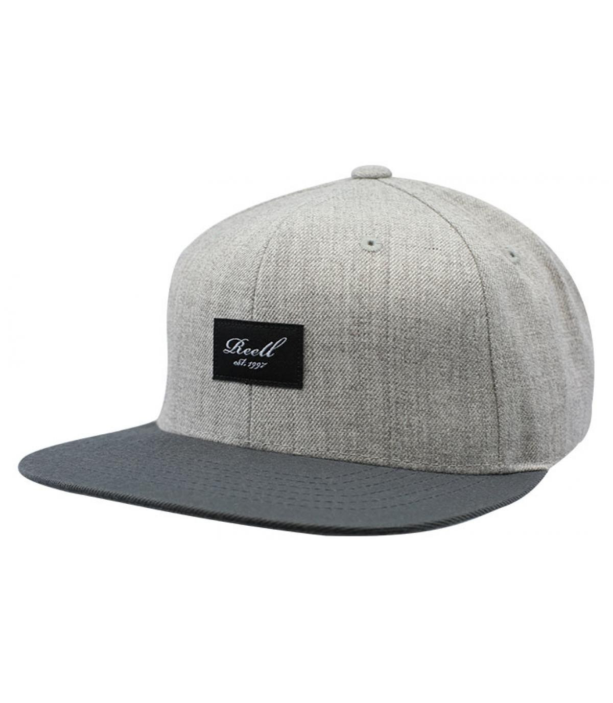 Pitchout Cap heather light grey grey black Reell